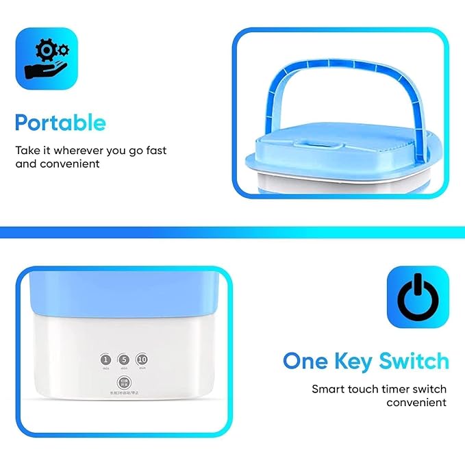 Foldable Mini Washing Machine –