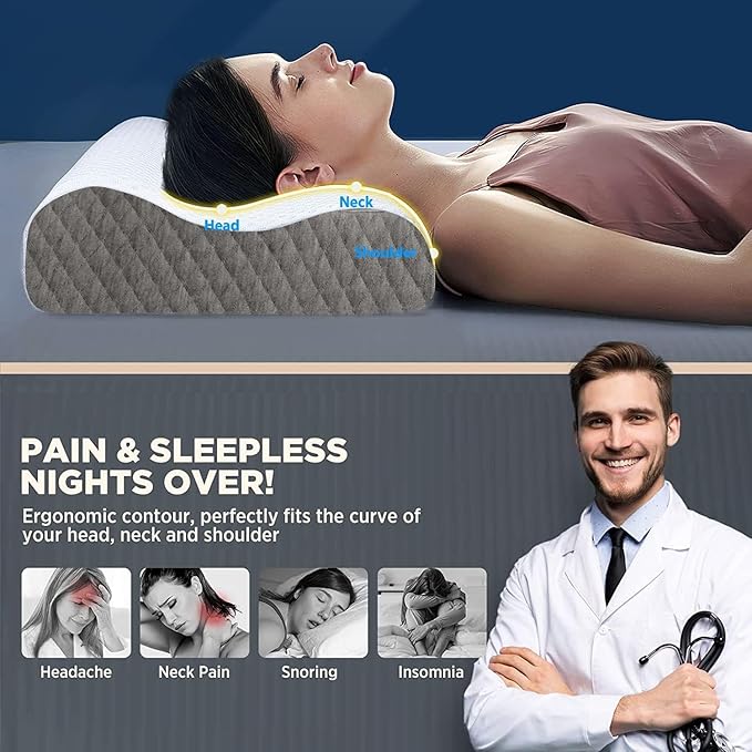 Memory foam pillow