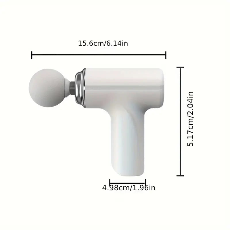 Mini body massage gun