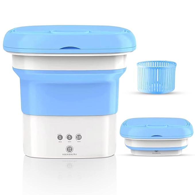 Foldable Mini Washing Machine –
